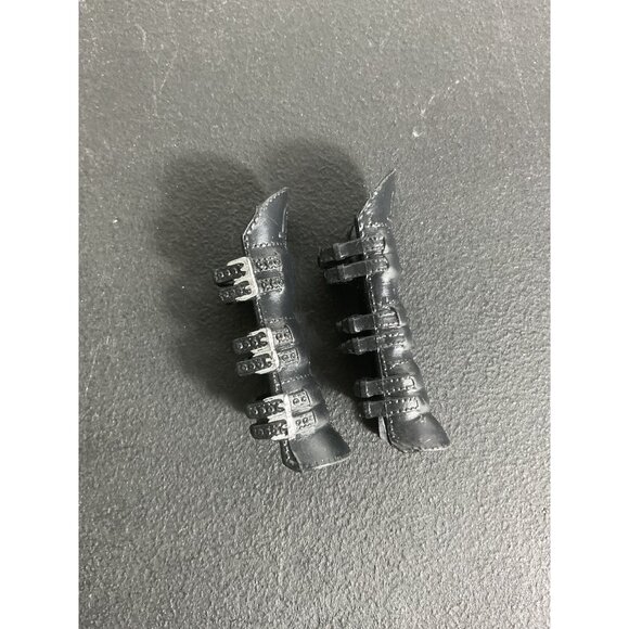 Fashion Doll Black Knee-High Boots Accessory - Picture 2 of 3